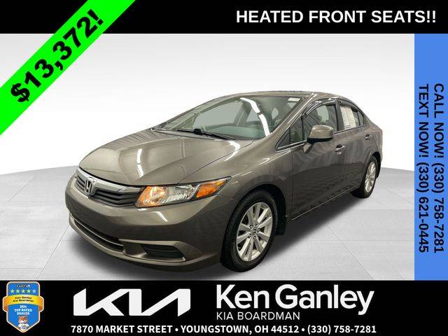 2012 Honda Civic EX-L — Sedan — 60,274 mi — Boardman, OH