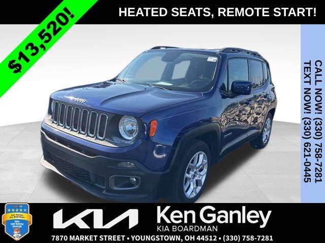 2017 Jeep Renegade Latitude — SUV — 62,419 mi — Boardman, OH