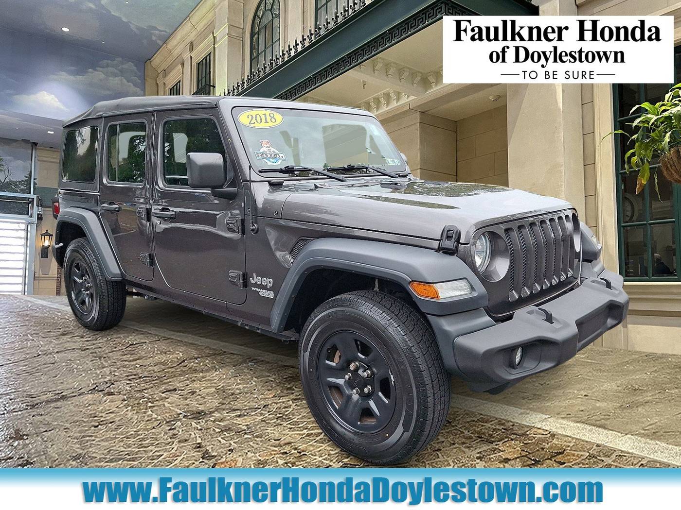 2018 Jeep Wrangler Sport — SUV — 81,464 mi — Doylestown, PA