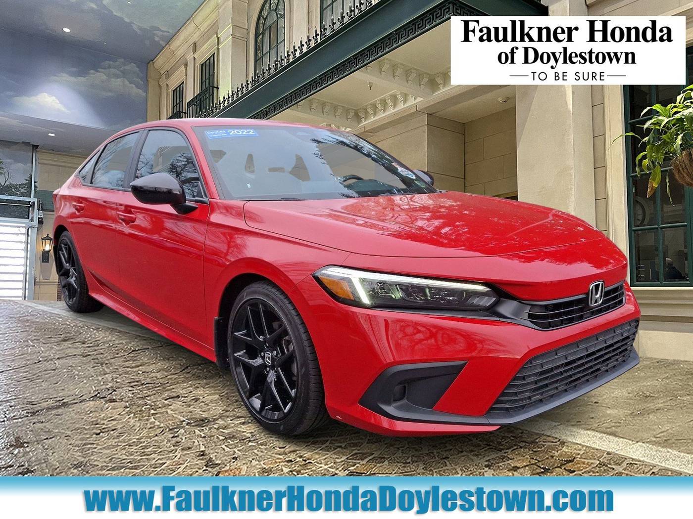 2022 Honda Civic Sport — Sedan — 32,160 mi — Doylestown, PA