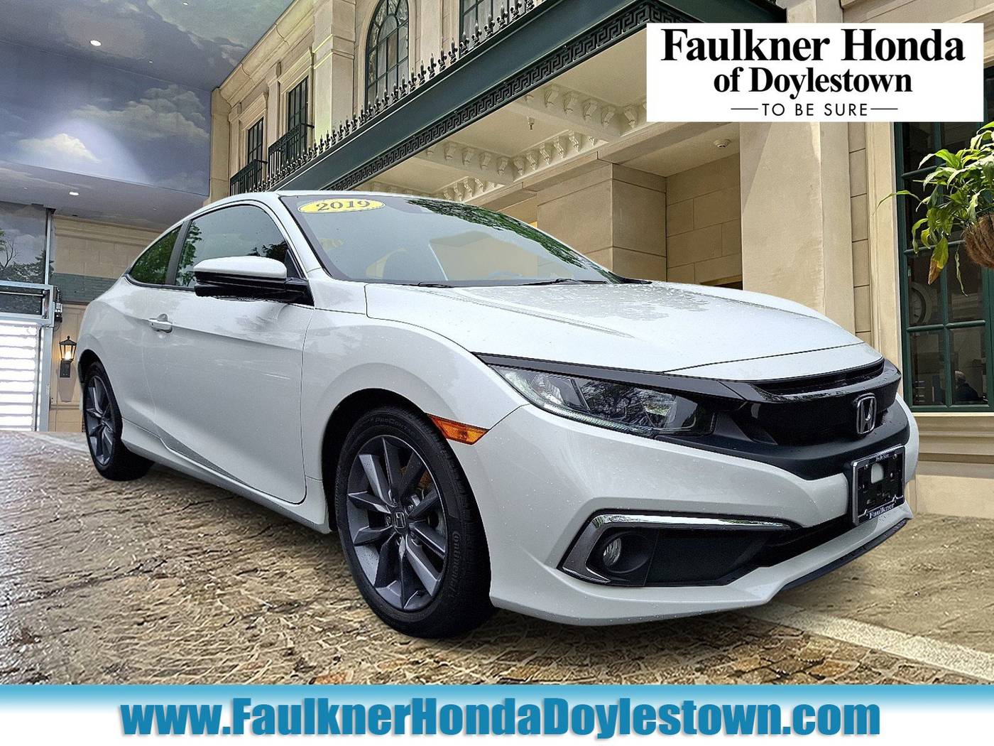 2019 Honda Civic EX — Coupe — 23,918 mi — Doylestown, PA