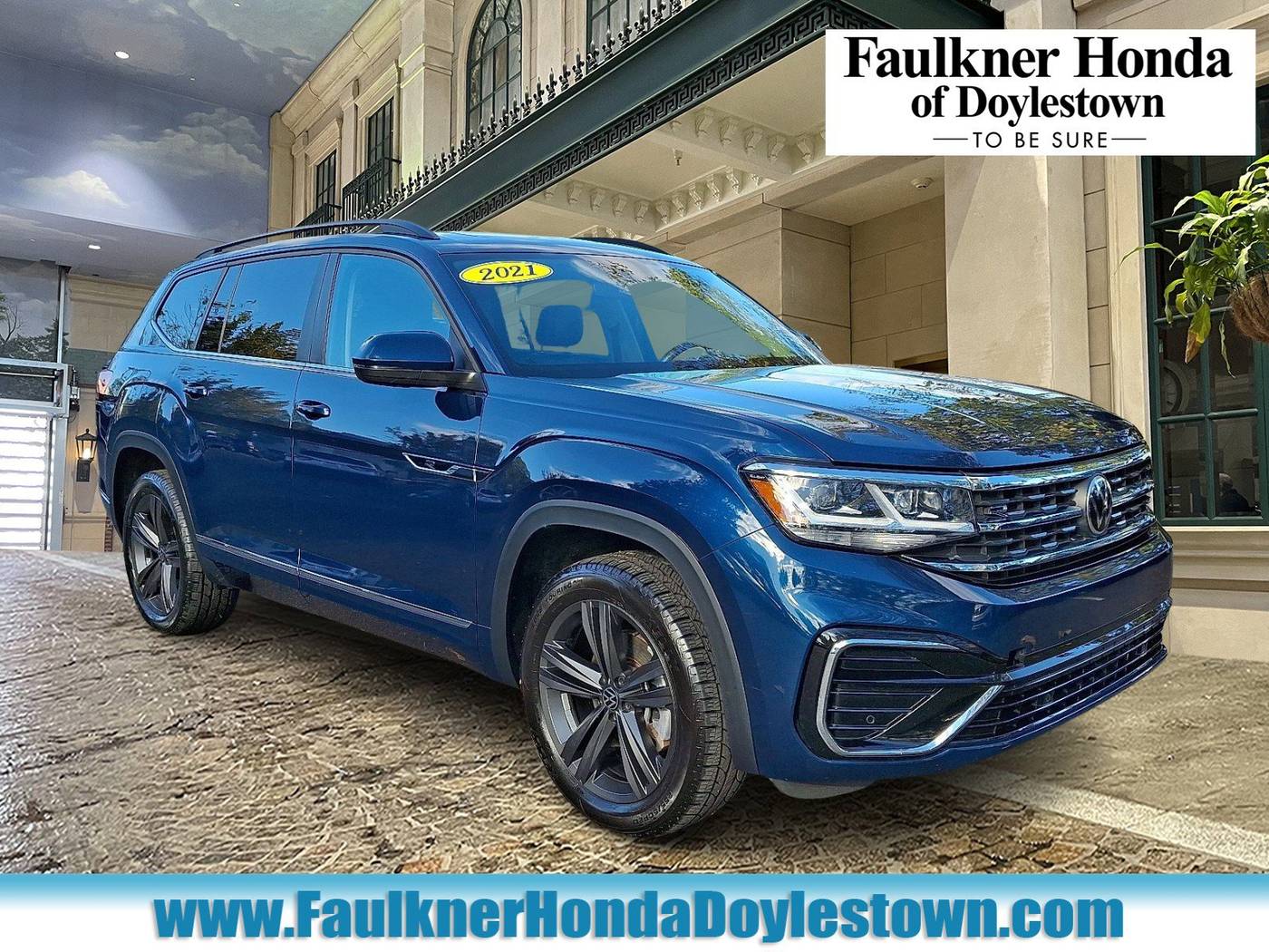2021 Volkswagen Atlas SE with Technology R-Line — SUV — 65,996 mi — Doylestown, PA