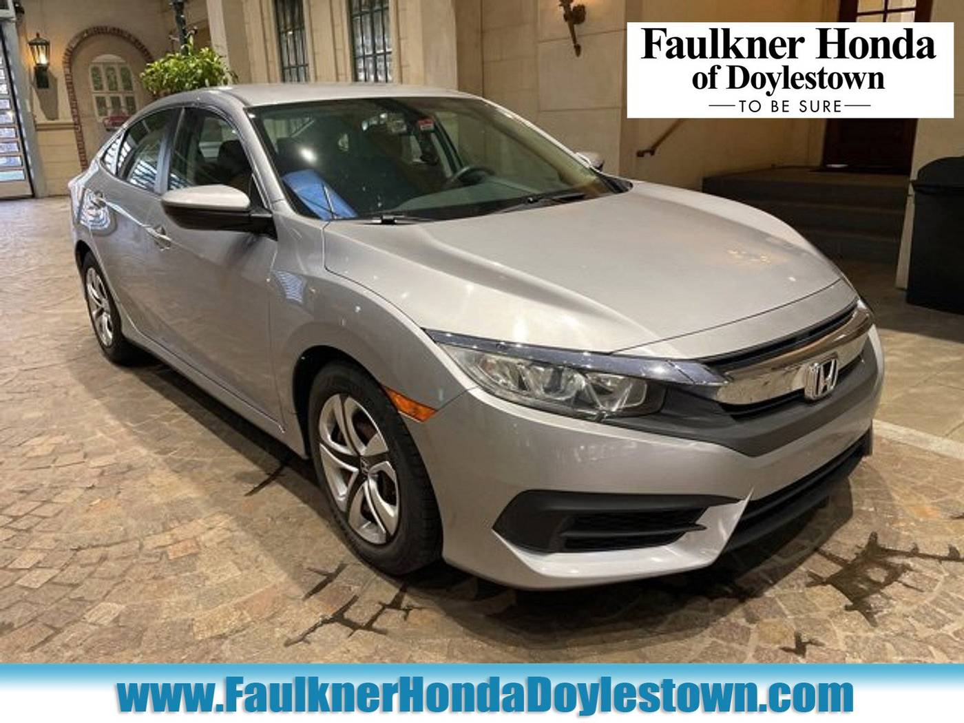 2016 Honda Civic LX — Sedan — 64,350 mi — Doylestown, PA