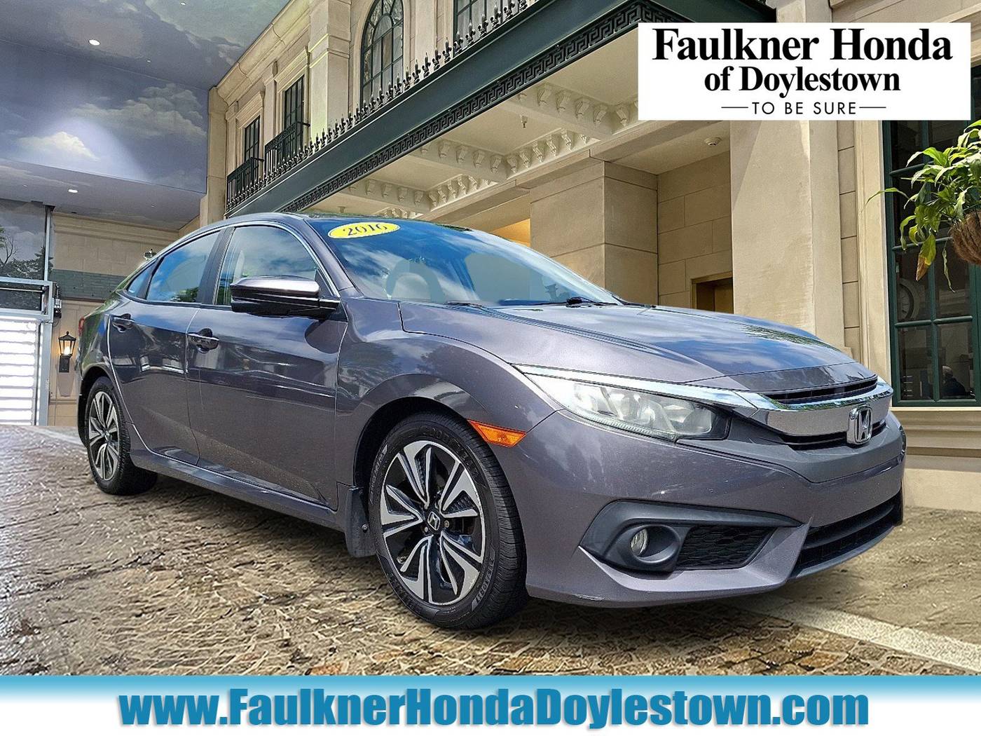 2016 Honda Civic EX-T — Sedan — 93,169 mi — Doylestown, PA