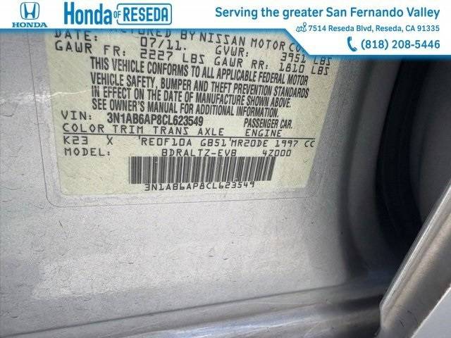 2012 Nissan Sentra 2.0 SR — Sedan — 158,891 mi — Reseda, CA