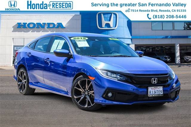 2019 Honda Civic Sport — Sedan — 62,508 mi — Reseda, CA
