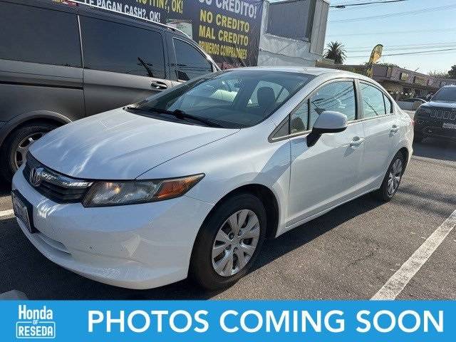 2012 Honda Civic LX — Sedan — 91,879 mi — Reseda, CA