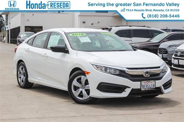 2016 Honda Civic LX — Sedan — 83,882 mi — Reseda, CA