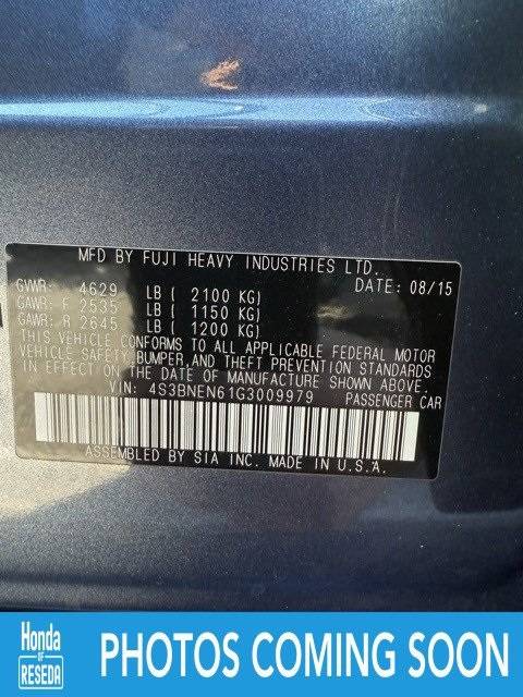 2016 Subaru Legacy 3.6R Limited — Sedan — 178,099 mi — Reseda, CA