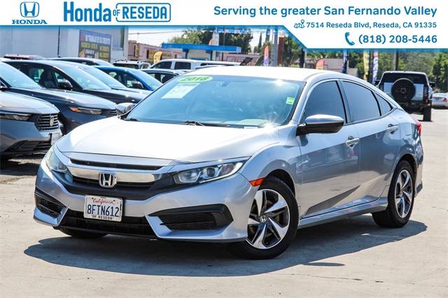 2018 Honda Civic LX — Sedan — 124,042 mi — Reseda, CA