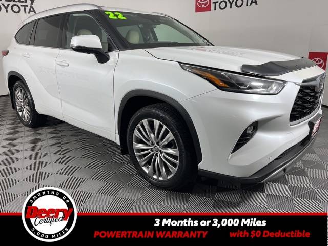 2022 Toyota Highlander Platinum — SUV — 73,117 mi — Cedar Falls, IA