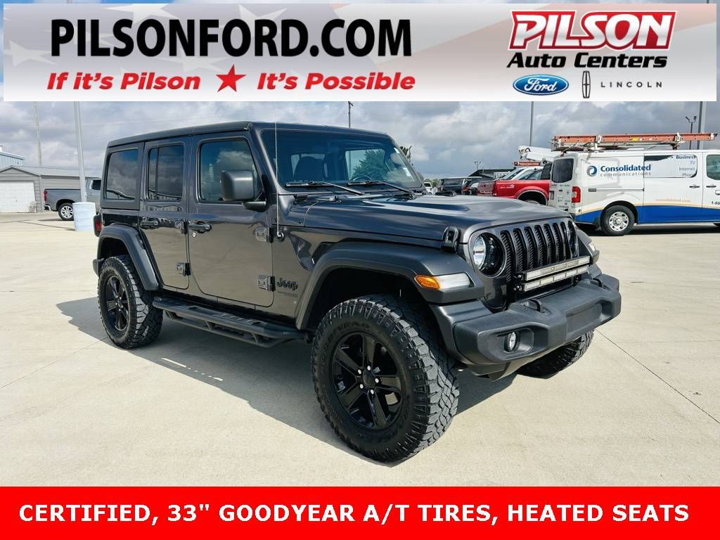 2020 Jeep Wrangler Sport Altitude — SUV — 41,509 mi — Mattoon, IL