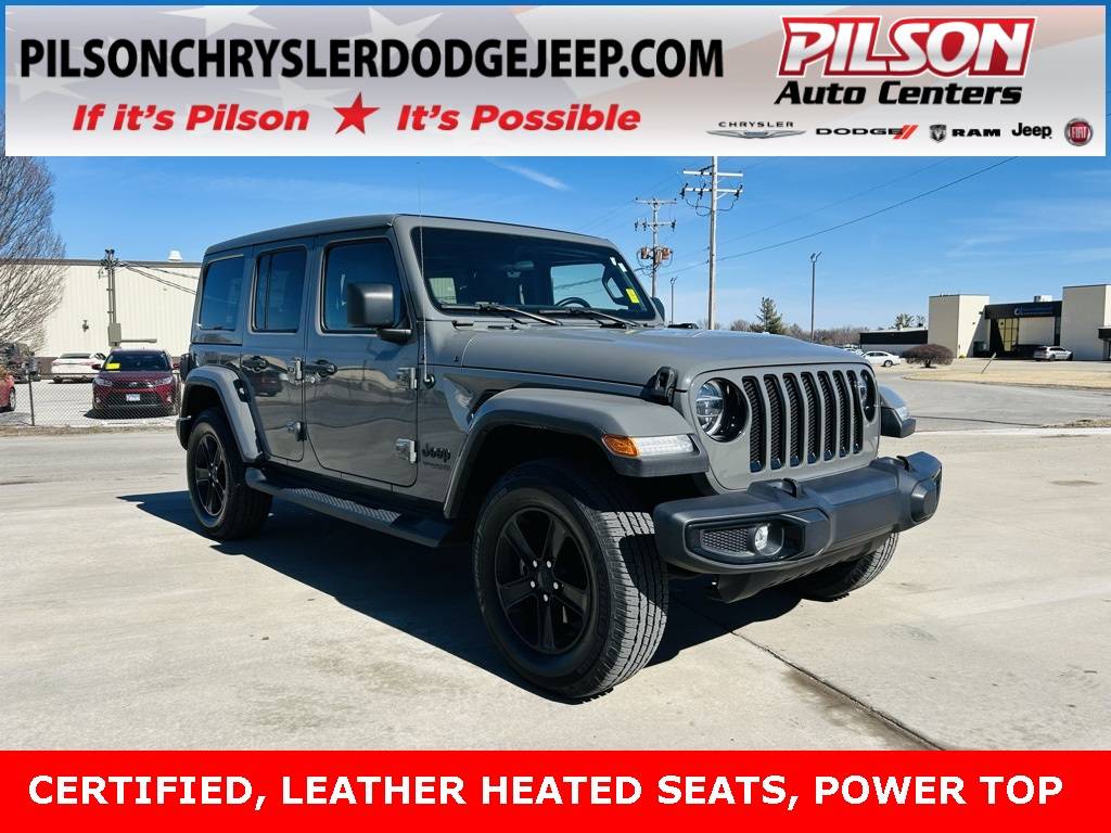 2021 Jeep Wrangler Sahara Altitude — SUV — 51,898 mi — Mattoon, IL