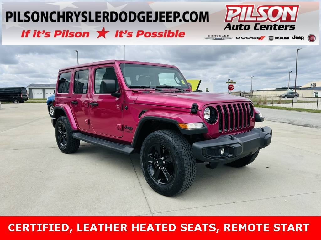 2021 Jeep Wrangler Sahara Altitude — SUV — 20,905 mi — Mattoon, IL