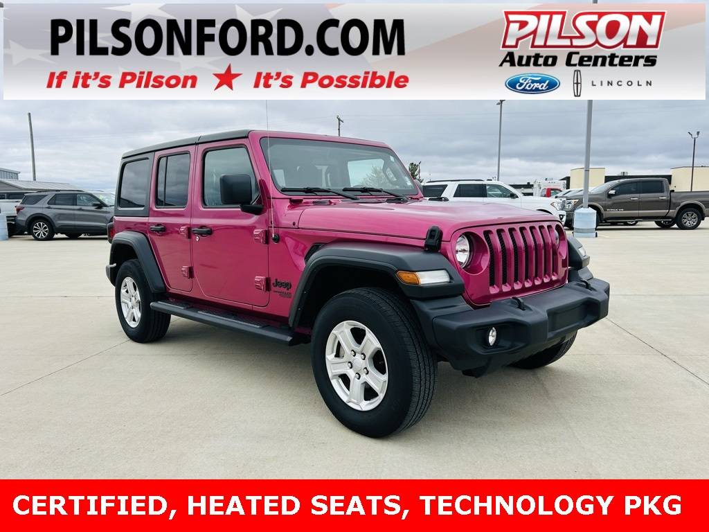 2021 Jeep Wrangler Sport S — SUV — 43,630 mi — Mattoon, IL
