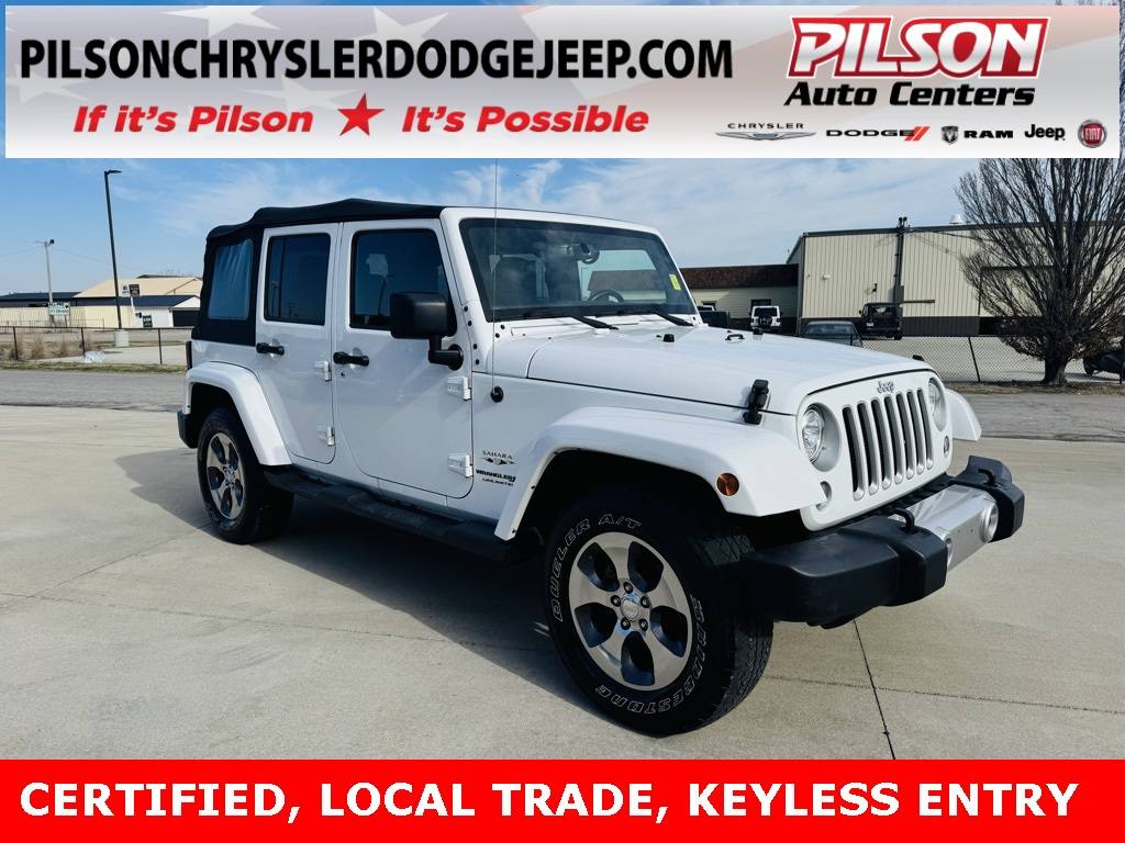 2018 Jeep Wrangler Sahara — SUV — 71,479 mi — Mattoon, IL