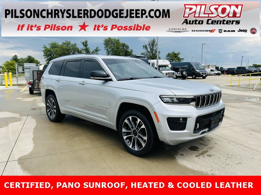 2021 Jeep Grand Cherokee Overland — SUV — 50,496 mi — Mattoon, IL