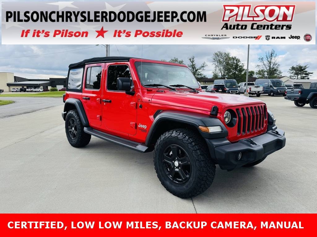 2018 Jeep Wrangler Sport S — SUV — 44,220 mi — Mattoon, IL