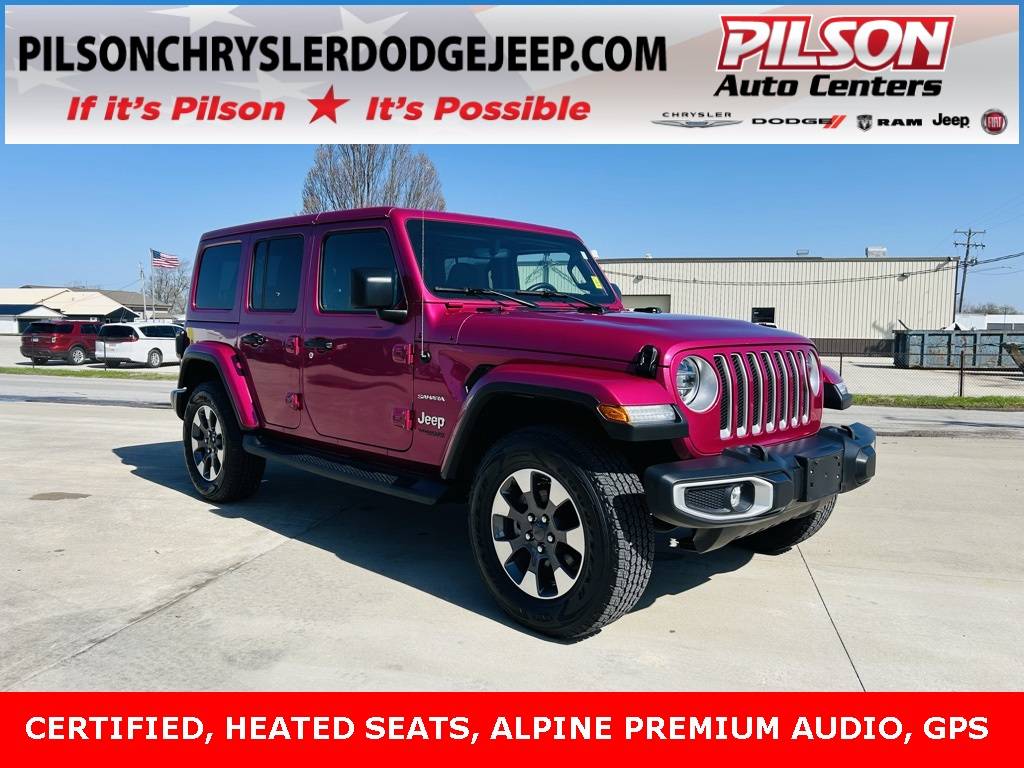 2021 Jeep Wrangler Sahara — SUV — 23,037 mi — Mattoon, IL