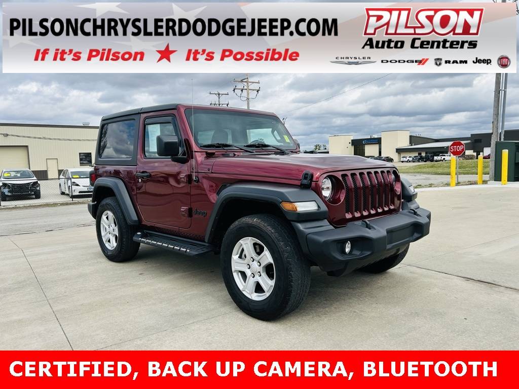 2022 Jeep Wrangler Sport S — SUV — 37,019 mi — Mattoon, IL