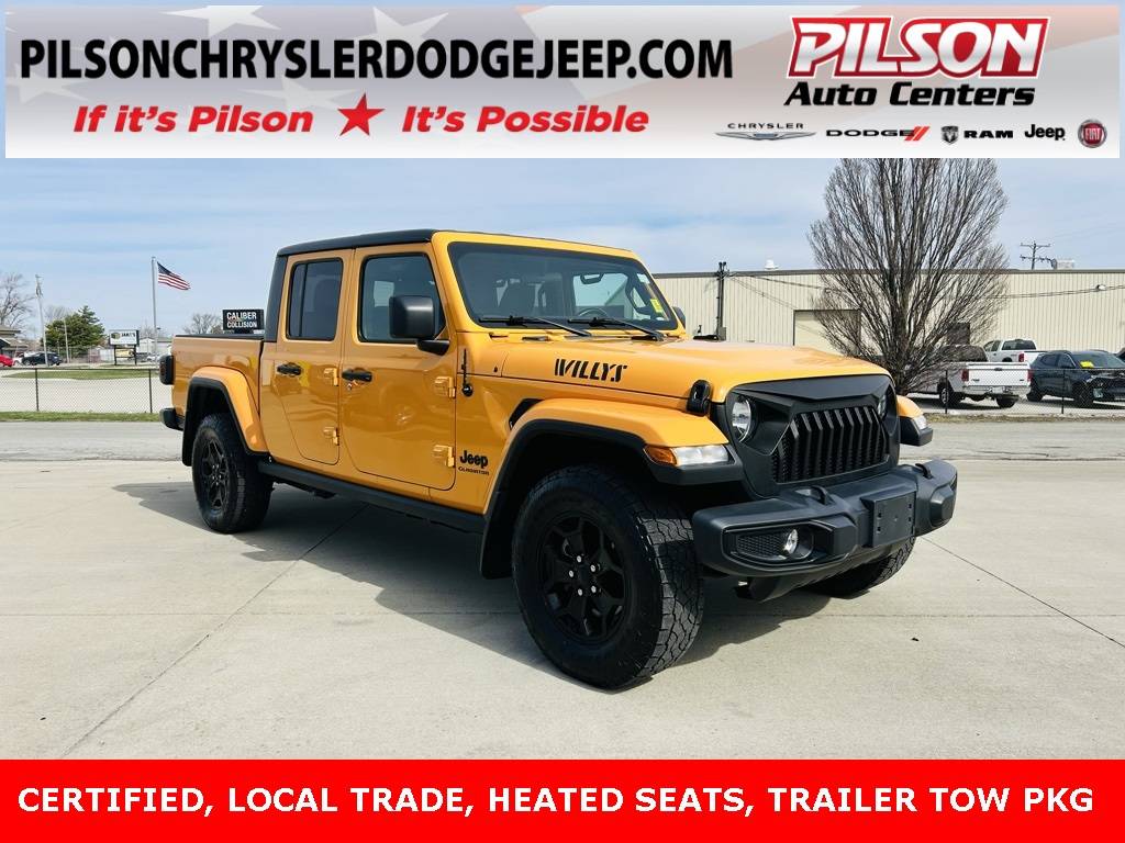 2021 Jeep Gladiator Willys — Pickup Truck — 49,459 mi — Mattoon, IL