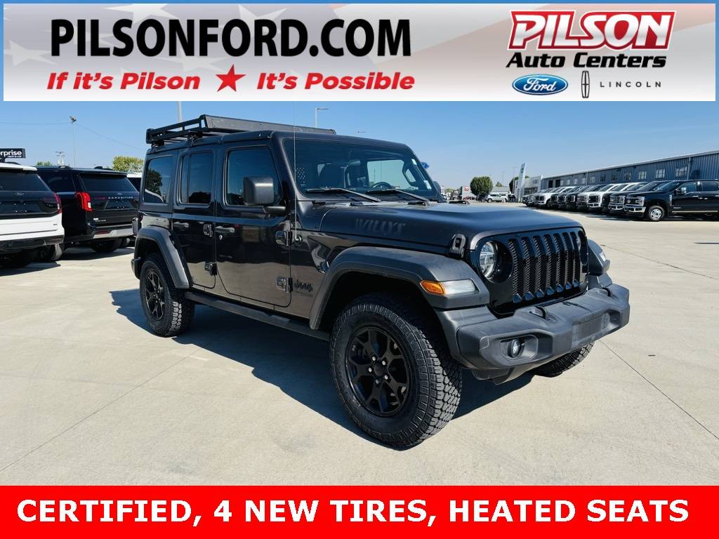 2020 Jeep Wrangler Willys — SUV — 54,027 mi — Mattoon, IL