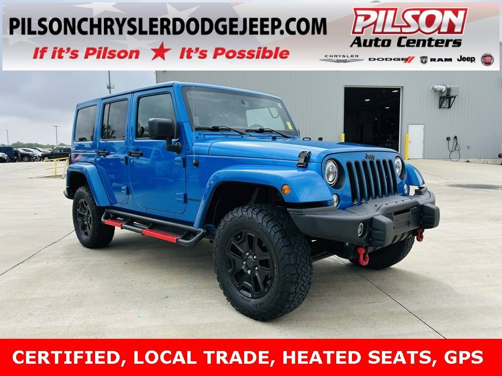 2016 Jeep Wrangler Backcountry — SUV — 55,053 mi — Mattoon, IL