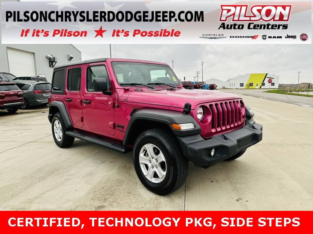 2021 Jeep Wrangler Sport S — SUV — 14,934 mi — Mattoon, IL