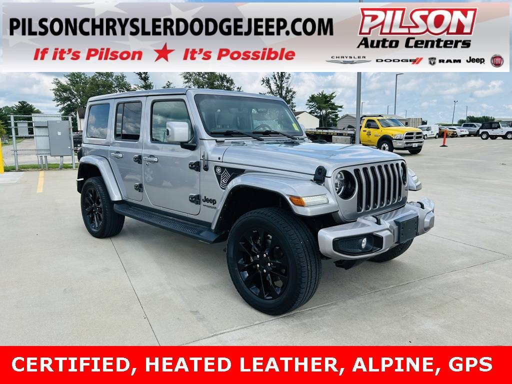 2021 Jeep Wrangler Sahara High Altitude — SUV — 74,651 mi — Mattoon, IL