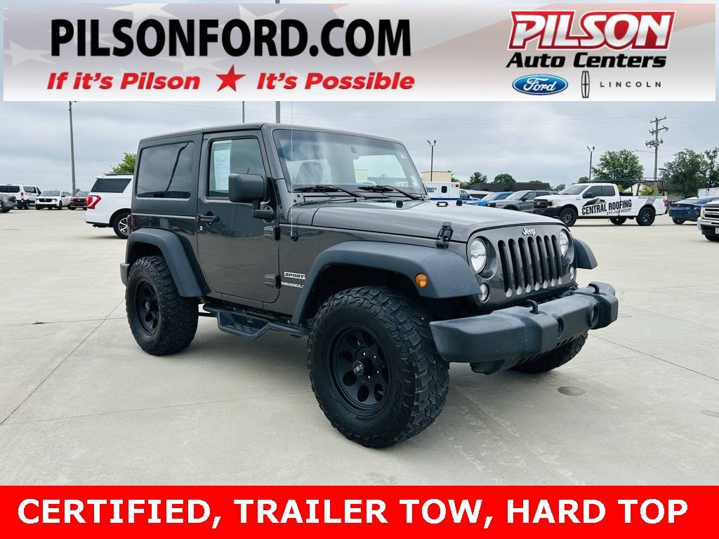2017 Jeep Wrangler Sport — SUV — 68,380 mi — Mattoon, IL