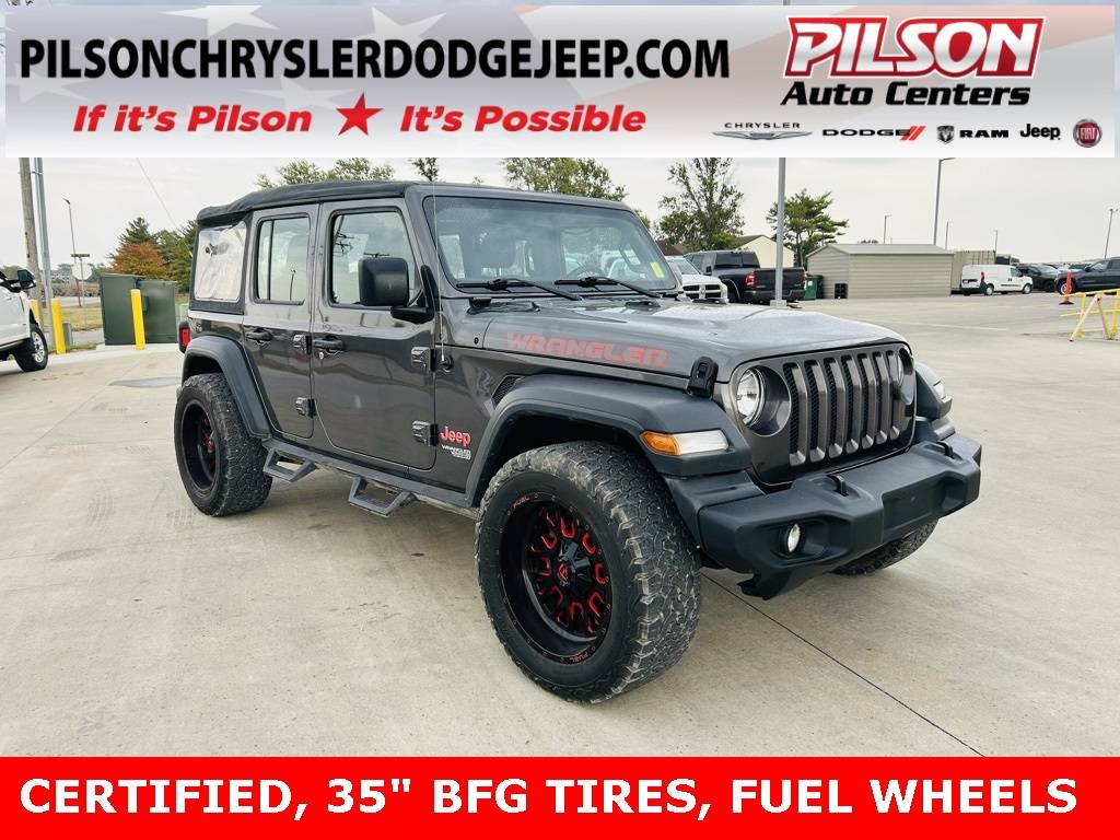 2018 Jeep Wrangler Sport — SUV — 104,638 mi — Mattoon, IL