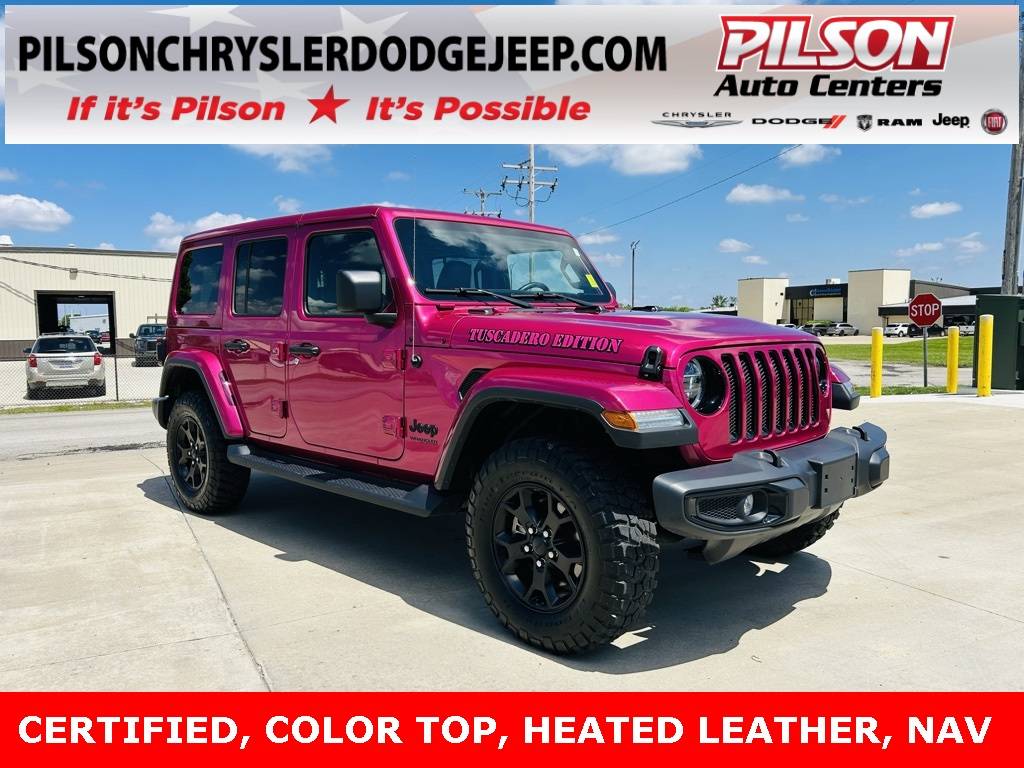 2022 Jeep Wrangler Sahara Altitude — SUV — 9,735 mi — Mattoon, IL