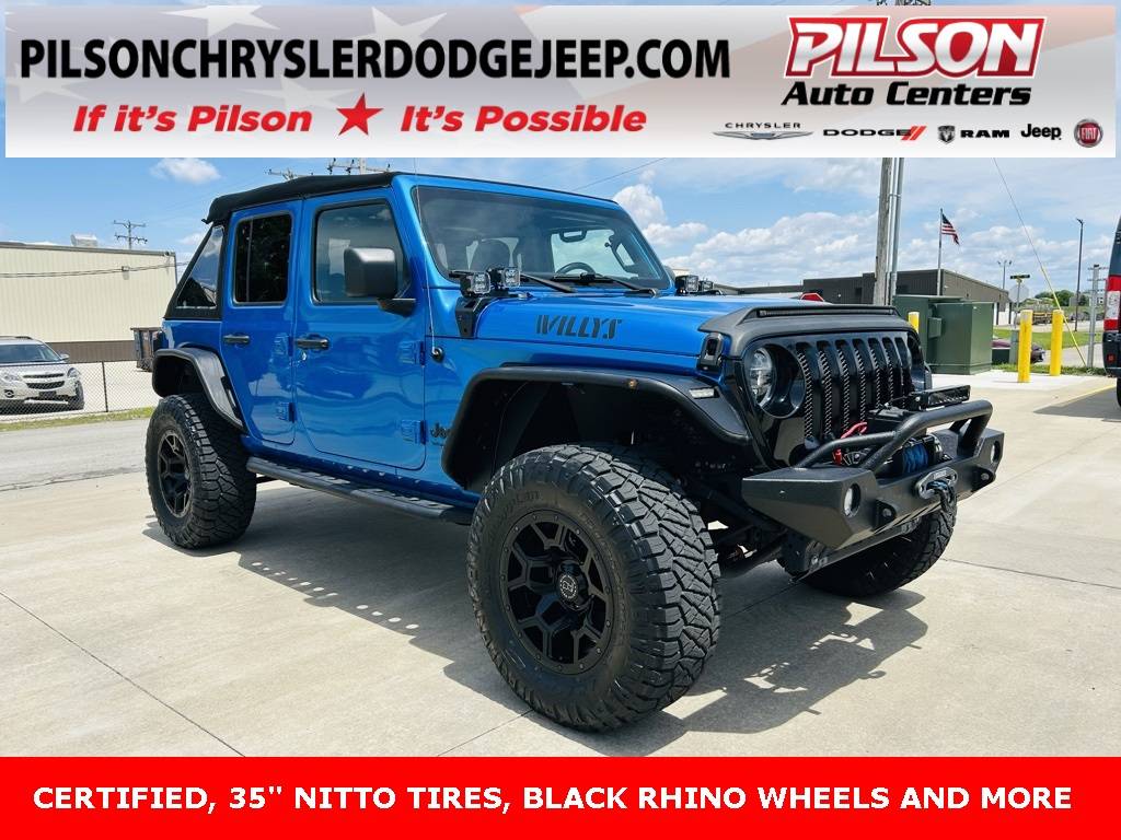 2021 Jeep Wrangler Willys — SUV — 36,391 mi — Mattoon, IL