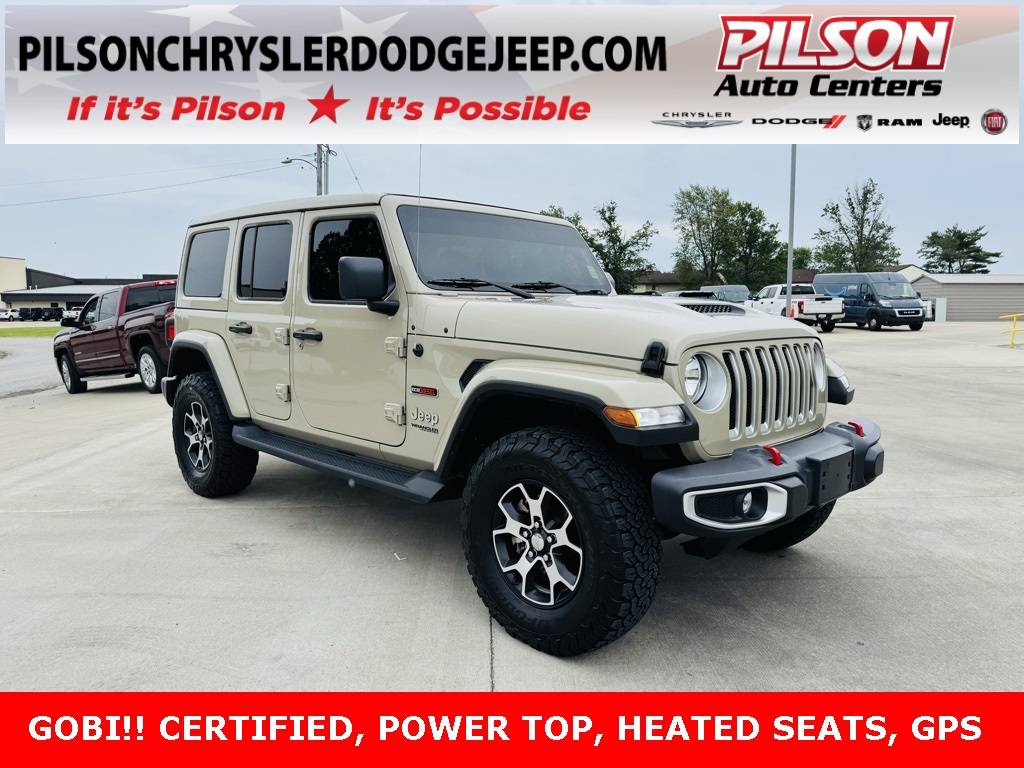 2022 Jeep Wrangler Sahara — SUV — 15,082 mi — Mattoon, IL