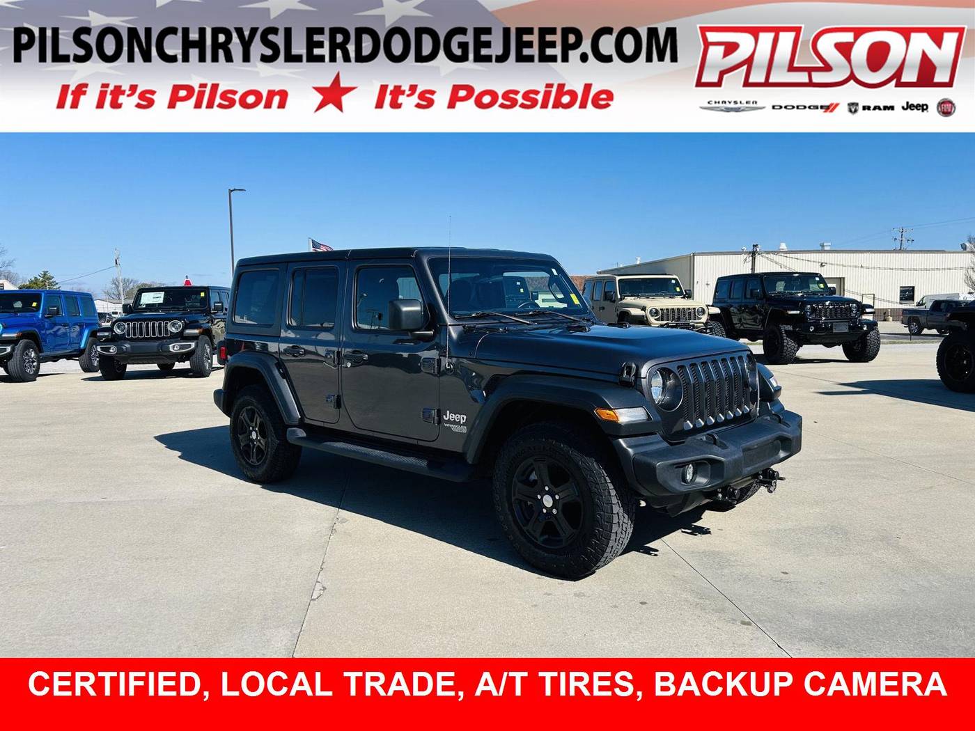 2020 Jeep Wrangler Sport S