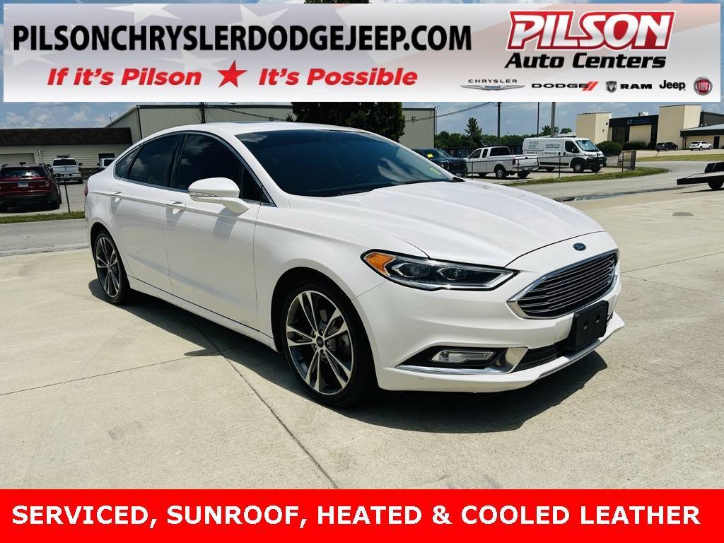 2017 Ford Fusion Titanium — Sedan — 87,527 mi — Mattoon, IL