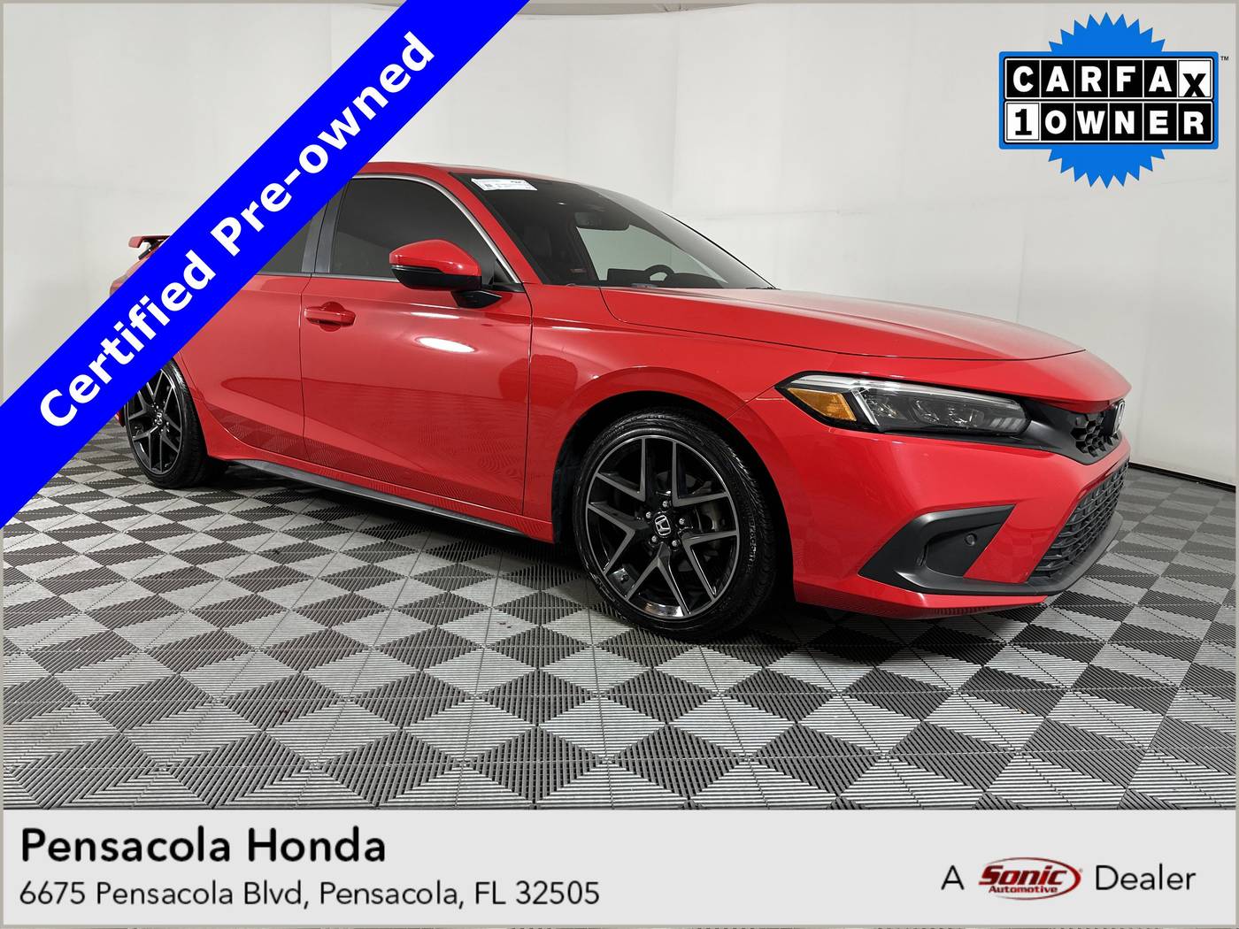 2022 Honda Civic Sport Touring — Hatchback — 20,339 mi — Pensacola, FL