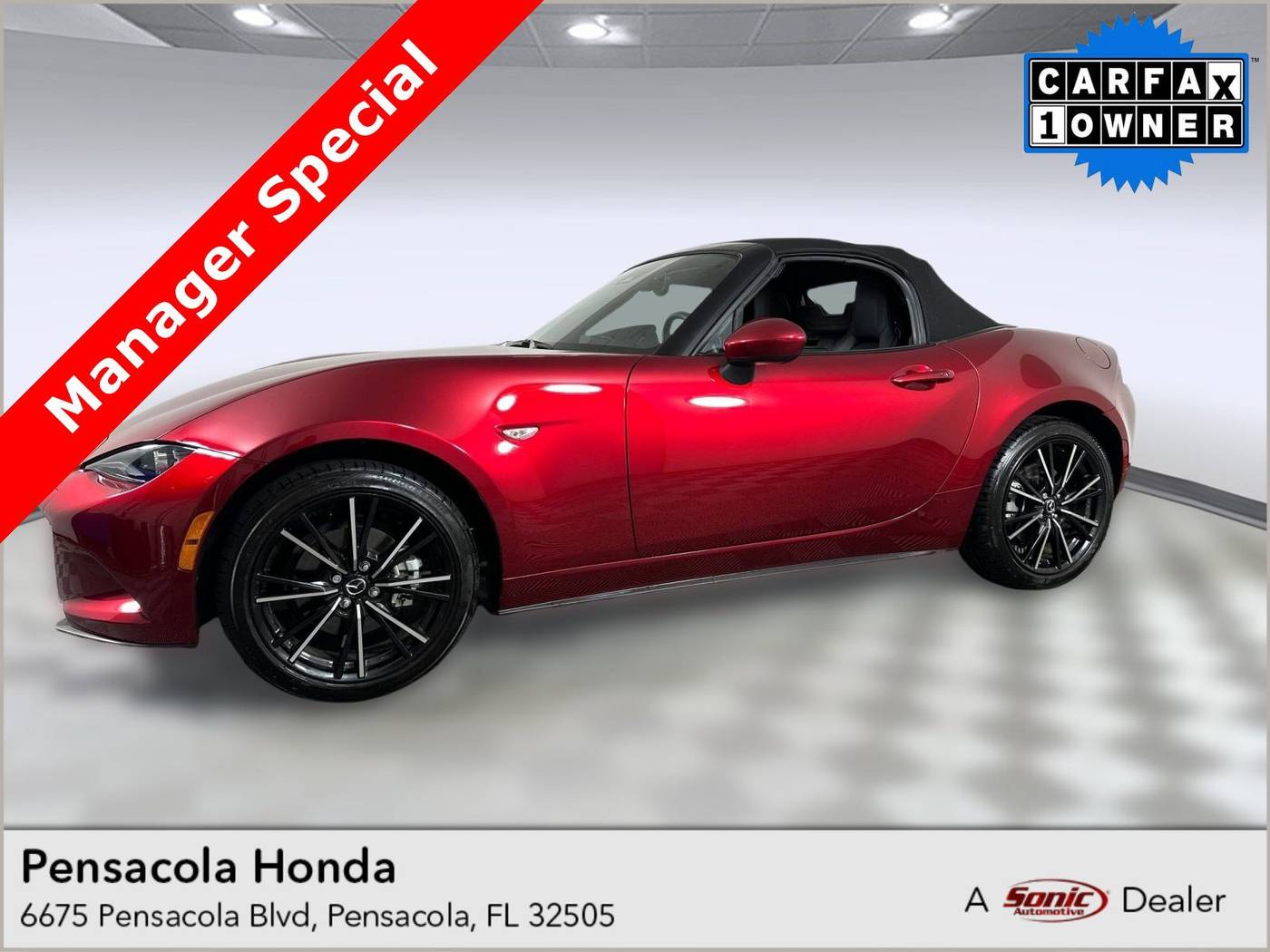 2025 Mazda MX-5 Miata Grand Touring — Convertible — 1,930 mi — Pensacola, FL