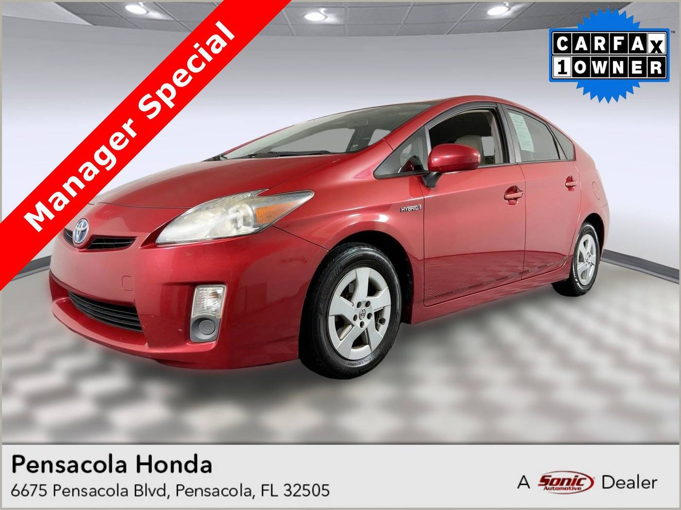 2011 Toyota Prius Three — Sedan — 169,977 mi — Pensacola, FL