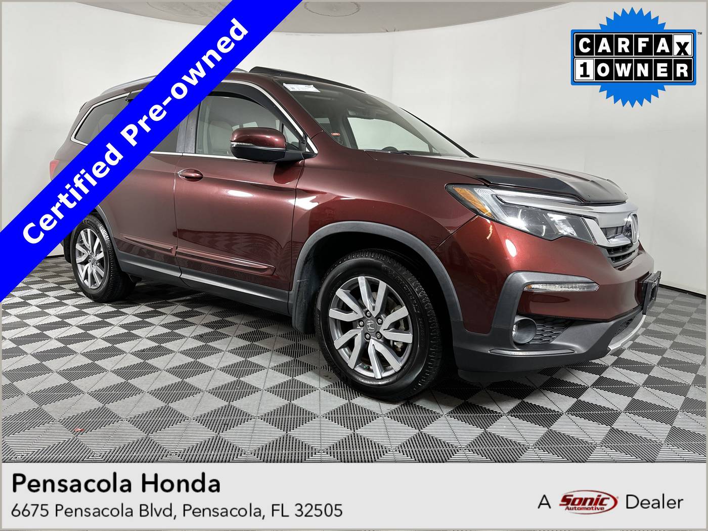 2021 Honda Pilot EX-L — SUV — 72,160 mi — Pensacola, FL