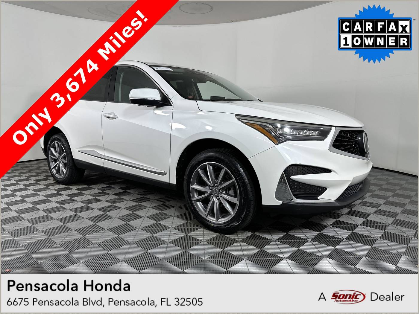 2021 Acura RDX Technology Package — SUV — 3,674 mi — Pensacola, FL