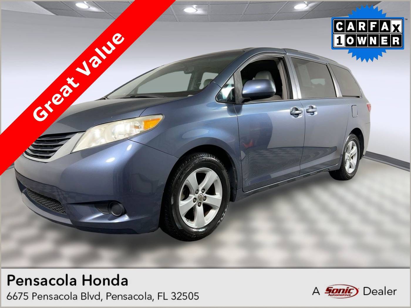2015 Toyota Sienna LE — Minivan — 180,277 mi — Pensacola, FL