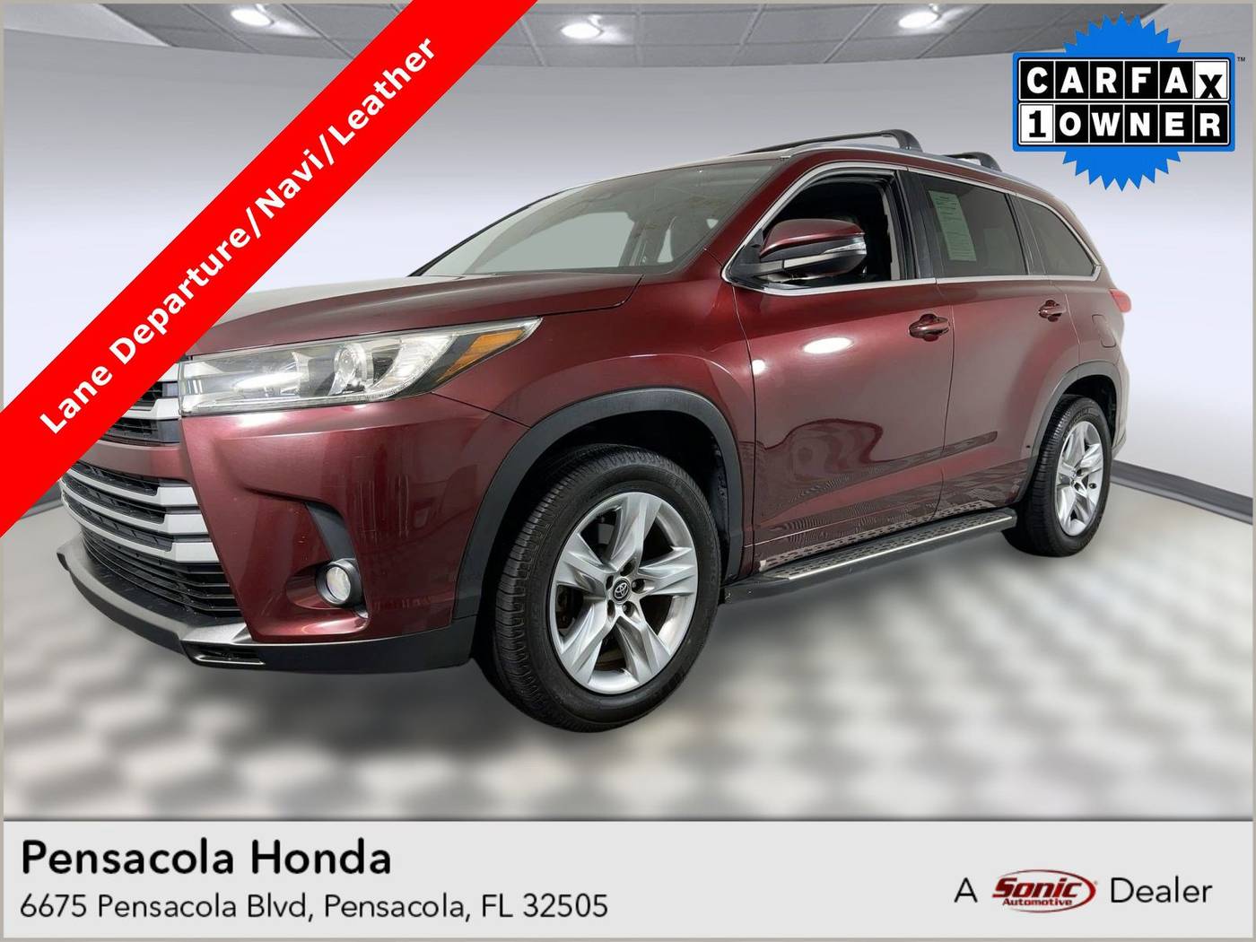 2017 Toyota Highlander Limited — SUV — 93,229 mi — Pensacola, FL