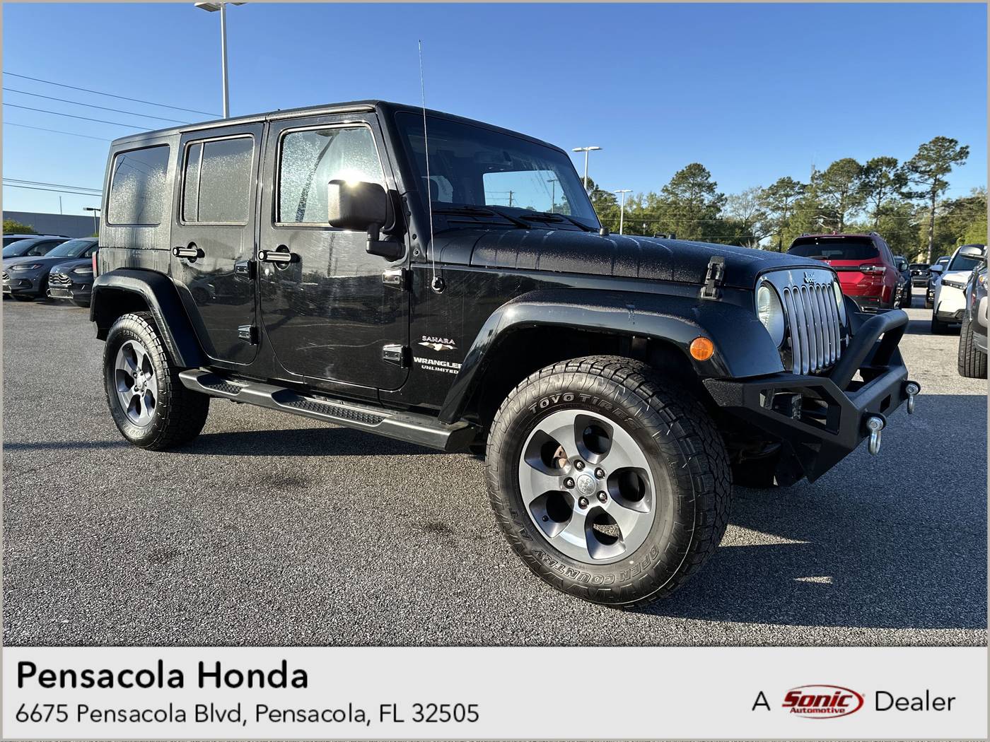 2016 Jeep Wrangler Sahara — SUV — 156,365 mi — Pensacola, FL