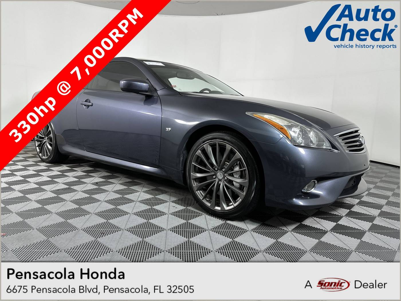 2014 INFINITI Q60 SPORT — Coupe — 102,553 mi — Pensacola, FL