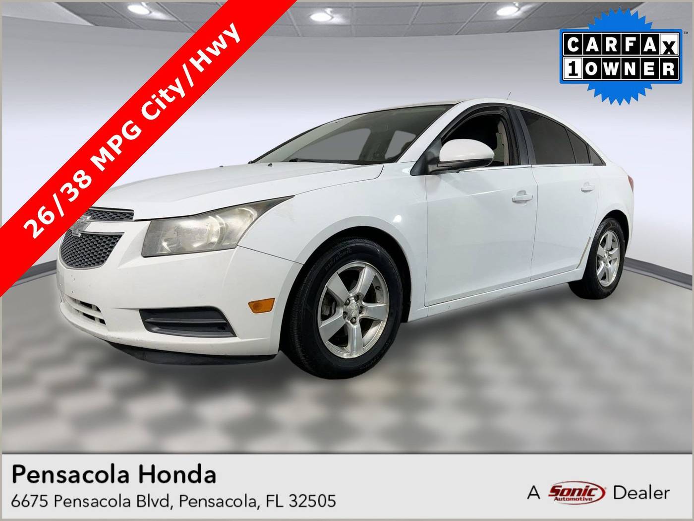 2013 Chevrolet Cruze 1LT — Sedan — 205,679 mi — Pensacola, FL