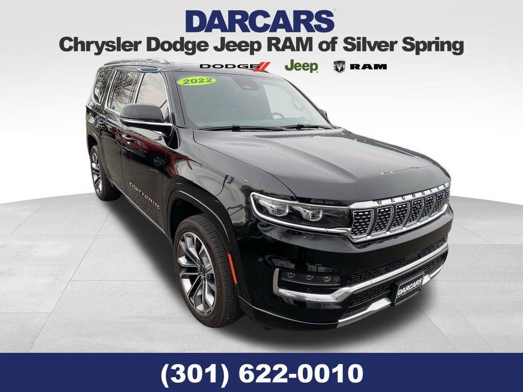 2022 Jeep Grand Wagoneer Series III — SUV — 5,517 mi — Silver Spring, MD