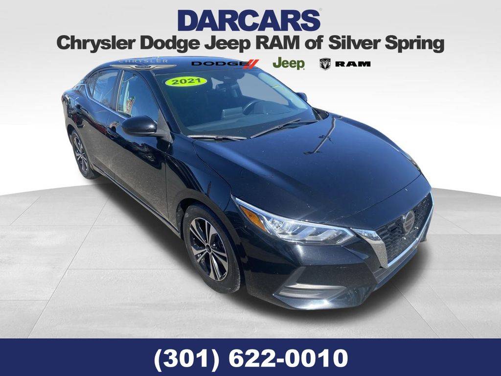2021 Nissan Sentra SV — Sedan — 59,981 mi — Silver Spring, MD