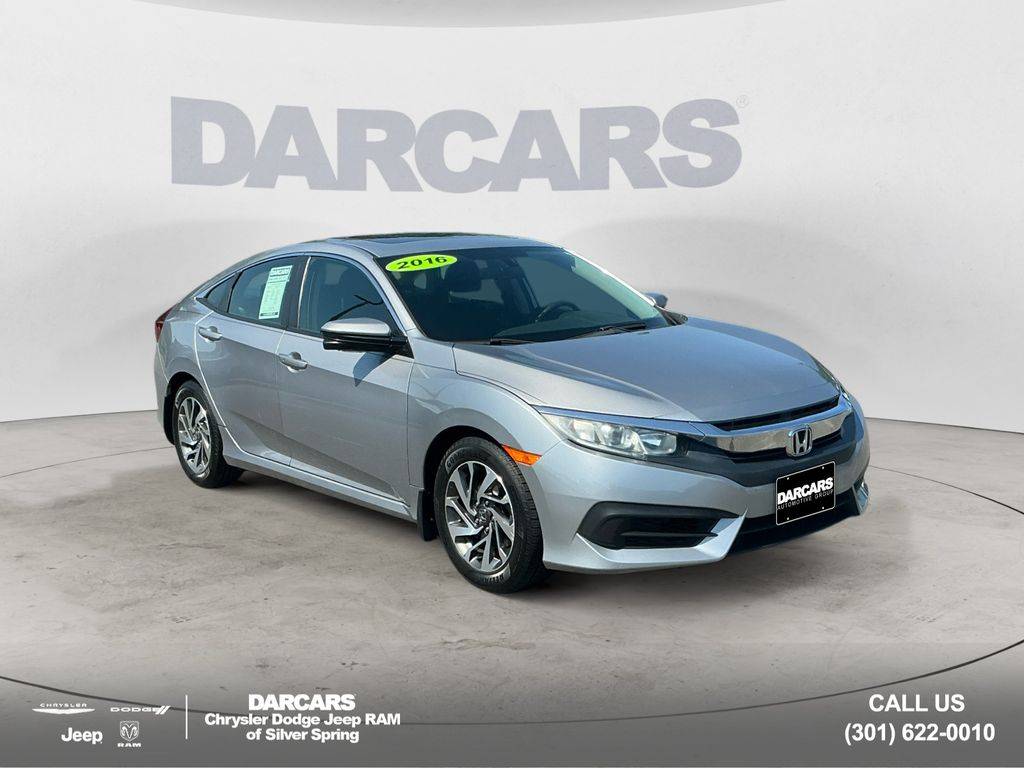 2016 Honda Civic EX — Sedan — 42,585 mi — Silver Spring, MD