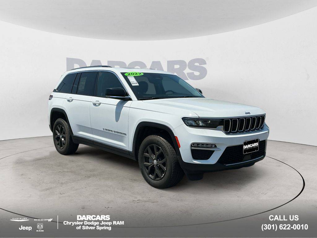 2022 Jeep Grand Cherokee Limited — SUV — 16,629 mi — Silver Spring, MD
